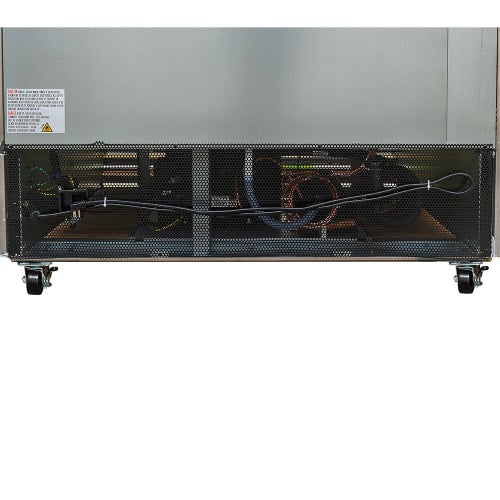 MoTak MSD-2DF-BAL-X 54" Two Section Reach In Freezer, (2) Left/Right Hinge Solid Doors, 115v