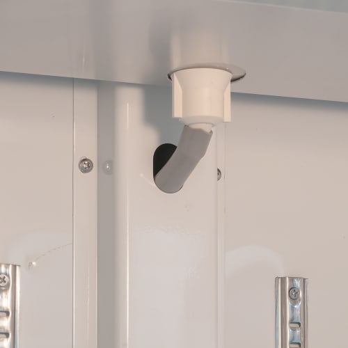 MoTak MSD-2DR-BAL-35-X 39 1/2" Two Section Reach In Refrigerator - (2) Left/Right Hinge Solid Doors, 115v