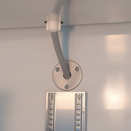 MoTak MSD-2DR-BAL-54-G-X 54" Two Section Reach In Refrigerator - (2) Left/Right Hinge Glass Doors, 115v