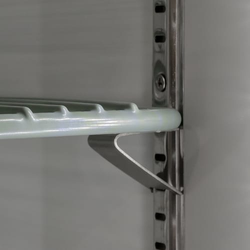 MoTak MSD-2DR-BAL-54-G-X 54" Two Section Reach In Refrigerator - (2) Left/Right Hinge Glass Doors, 115v