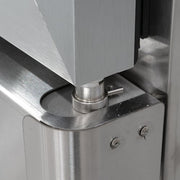 MoTak MSD-2DR-BAL-54-G-X 54" Two Section Reach In Refrigerator - (2) Left/Right Hinge Glass Doors, 115v