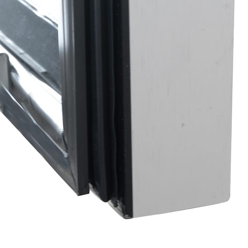 MoTak MSD-2DR-BAL-54-G-X 54" Two Section Reach In Refrigerator - (2) Left/Right Hinge Glass Doors, 115v