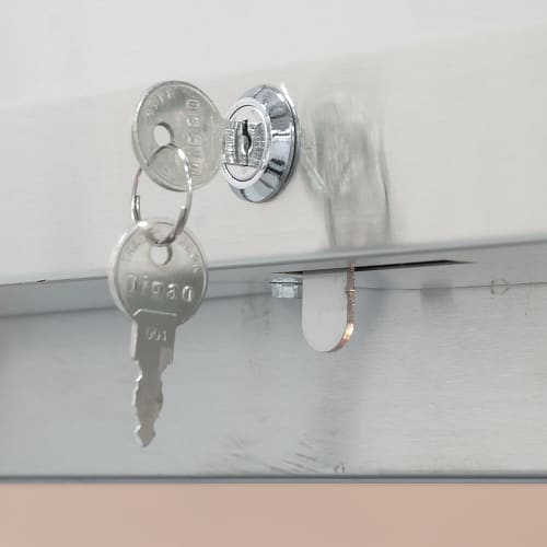 MoTak MSD-2DR-BAL-X 54" Two Section Reach In Refrigerator, (2) Left/Right Hinge Solid Doors, 115v