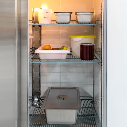 MoTak MSD-3DF-BAL-X 80 7/8" Three Section Reach In Freezer, (3) Left/Right Hinge Solid Doors, 115v