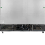 MoTak MSD-3DF-BAL-X 80 7/8" Three Section Reach In Freezer, (3) Left/Right Hinge Solid Doors, 115v