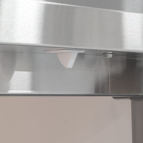 MoTak MSD-3DF-BAL-X 80 7/8" Three Section Reach In Freezer, (3) Left/Right Hinge Solid Doors, 115v