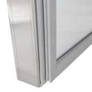 MoTak MSD-3DF-BAL-X 80 7/8" Three Section Reach In Freezer, (3) Left/Right Hinge Solid Doors, 115v