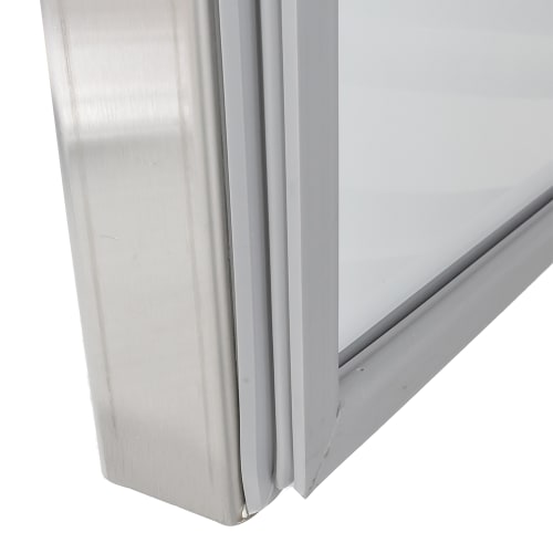 MoTak MSD-3DF-BAL-X 80 7/8" Three Section Reach In Freezer, (3) Left/Right Hinge Solid Doors, 115v