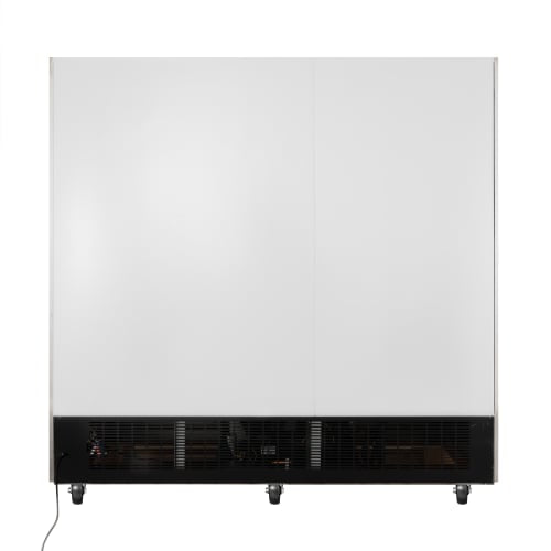 MoTak MSD-3DR-BAL-80-G-X 80 4/5" Three Section Reach In Refrigerator, (3) Left/Right Hinge Glass Doors, 115v