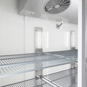 MoTak MSD-3DR-BAL-80-G-X 80 4/5" Three Section Reach In Refrigerator, (3) Left/Right Hinge Glass Doors, 115v