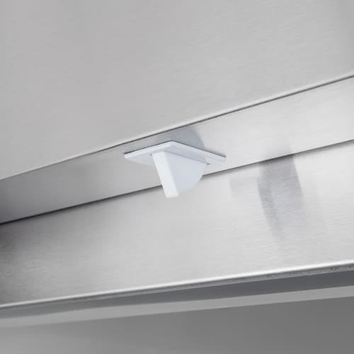 MoTak MSD-3DR-BAL-80-G-X 80 4/5" Three Section Reach In Refrigerator, (3) Left/Right Hinge Glass Doors, 115v