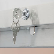 MoTak MSD-3DR-BAL-X 80 4/5" Three Section Reach In Refrigerator, (3) Left/Right Hinge Solid Doors, 115v