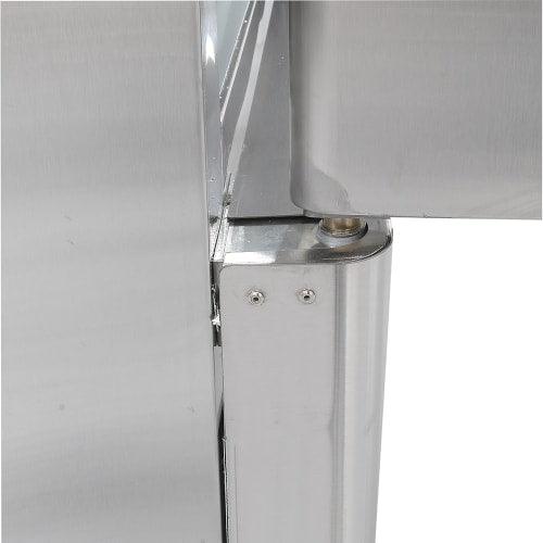 MoTak MSD-3DR-BAL-X 80 4/5" Three Section Reach In Refrigerator, (3) Left/Right Hinge Solid Doors, 115v