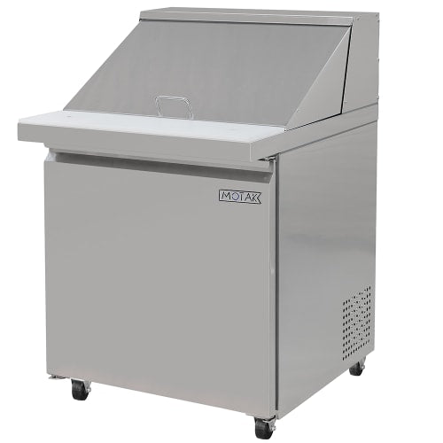 MoTak MST-28-12-X 27 1/2" Mega Top Sandwich/Salad Prep Table w/ Refrigerated Base, 115V