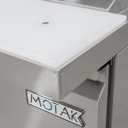 MoTak MST-28-12-X 27 1/2" Mega Top Sandwich/Salad Prep Table w/ Refrigerated Base, 115V
