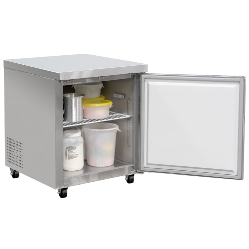 MoTak MUF-28-X 27" W Undercounter Freezer w/ (1) Section & (1) Door, 115v