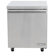 MoTak MUF-28-X 27" W Undercounter Freezer w/ (1) Section & (1) Door, 115v