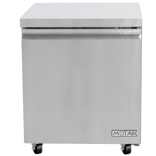 MoTak MUF-28-X 27" W Undercounter Freezer w/ (1) Section & (1) Door, 115v