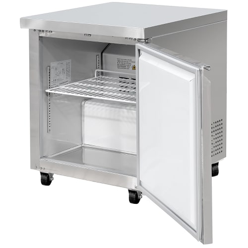 MoTak MUF-28-X 27" W Undercounter Freezer w/ (1) Section & (1) Door, 115v