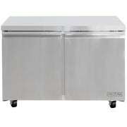 MoTak MUF-48-X 47 1/4" W Undercounter Freezer w/ (2) Section & (2) Door, 115v