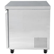 MoTak MUF-48-X 47 1/4" W Undercounter Freezer w/ (2) Section & (2) Door, 115v