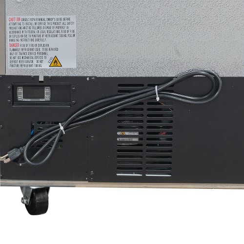 MoTak MUF-48-X 47 1/4" W Undercounter Freezer w/ (2) Section & (2) Door, 115v