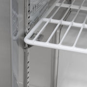 MoTak MUF-48-X 47 1/4" W Undercounter Freezer w/ (2) Section & (2) Door, 115v