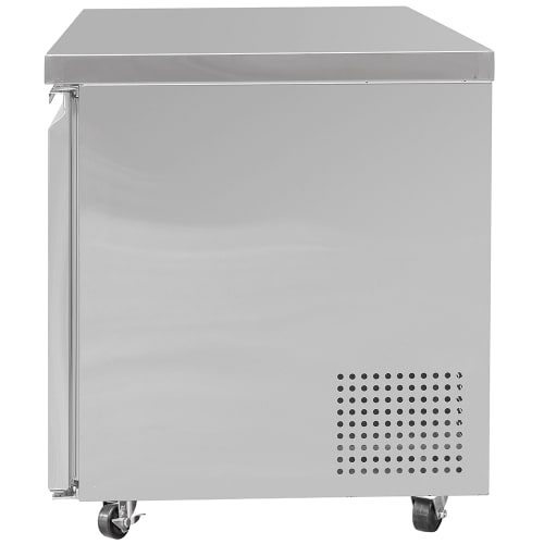 MoTak MUF-60-HC 61 1/5" W Undercounter Freezer w/ (2) Sections & (2) Doors, 115v