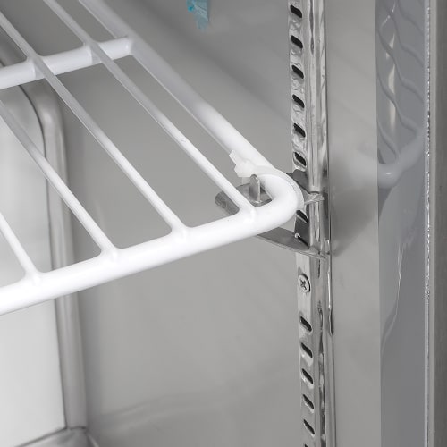 MoTak MUF-60-HC 61 1/5" W Undercounter Freezer w/ (2) Sections & (2) Doors, 115v