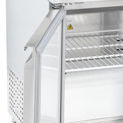 MoTak MUF-72 71 7/10" W Undercounter Freezer w/ (3) Sections & (3) Doors, 115v