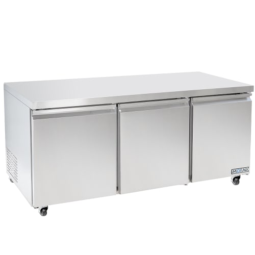MoTak MUF-72 71 7/10" W Undercounter Freezer w/ (3) Sections & (3) Doors, 115v