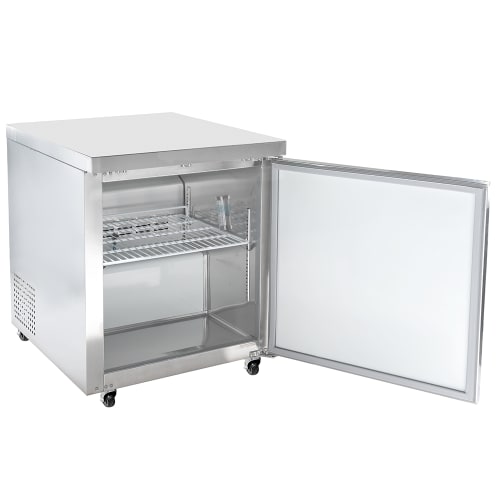 MoTak MUR-28-X 27" W Undercounter Refrigerator w/ (1) Section & (1) Door, 115v