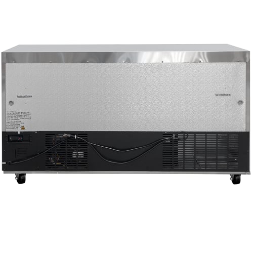 MoTak MUR-60-X 60 1/5" W Undercounter Refrigerator w/ (2) Sections & (2) Doors, 115v