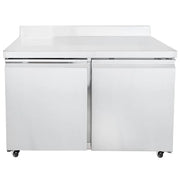 MoTak MWF-48-X 47 1/4" W Worktop Freezer w/ (2) Sections & (2) Doors, 115v