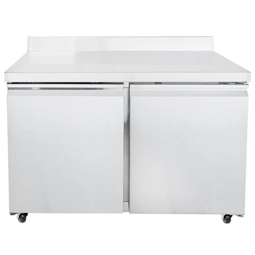 MoTak MWF-48-X 47 1/4" W Worktop Freezer w/ (2) Sections & (2) Doors, 115v