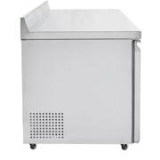 MoTak MWF-48-X 47 1/4" W Worktop Freezer w/ (2) Sections & (2) Doors, 115v