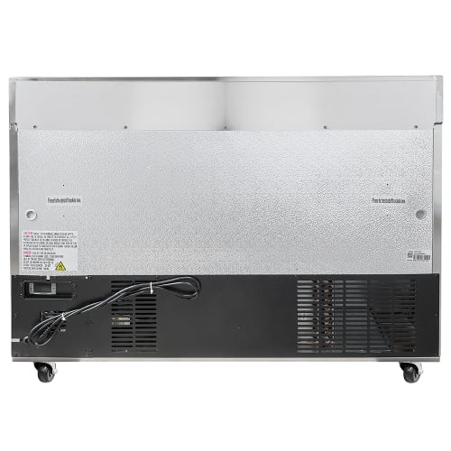 MoTak MWF-48-X 47 1/4" W Worktop Freezer w/ (2) Sections & (2) Doors, 115v