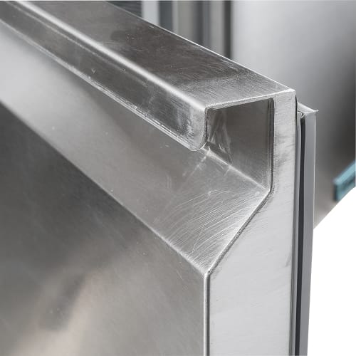MoTak MWF-48-X 47 1/4" W Worktop Freezer w/ (2) Sections & (2) Doors, 115v