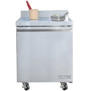 MoTak MWR-28-X 27" Worktop Refrigerator w/ (1) Section, 115v