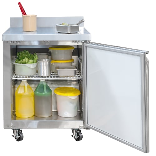 MoTak MWR-28-X 27" Worktop Refrigerator w/ (1) Section, 115v