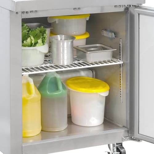 MoTak MWR-28-X 27" Worktop Refrigerator w/ (1) Section, 115v