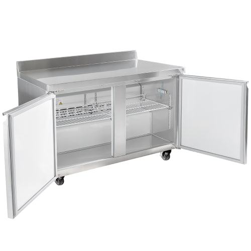 MoTak MWR-48-X 47 1/4" Worktop Refrigerator w/ (2) Sections, 115v