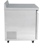 MoTak MWR-48-X 47 1/4" Worktop Refrigerator w/ (2) Sections, 115v