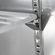 MoTak MWR-48-X 47 1/4" Worktop Refrigerator w/ (2) Sections, 115v