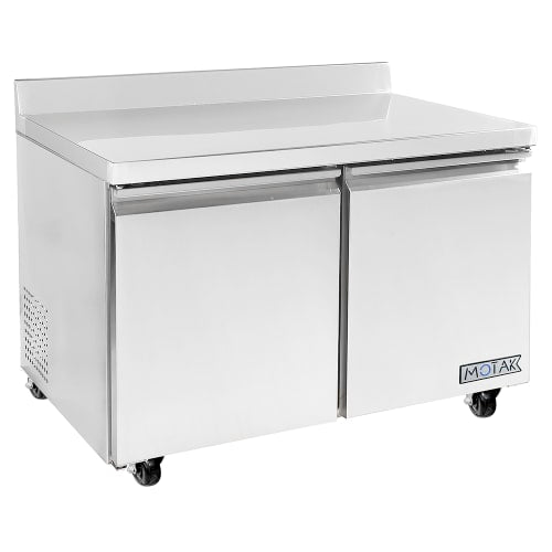 MoTak MWR-48-X 47 1/4" Worktop Refrigerator w/ (2) Sections, 115v