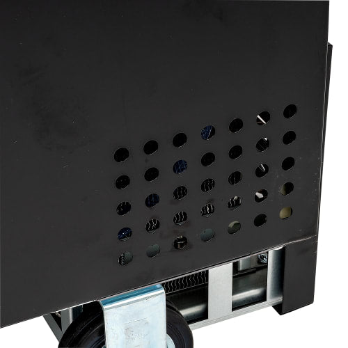 MoTak MBB-1D-27-G-X 23 1/2" Bar Refrigerator - 1 Swinging Glass Door, Black, 115v
