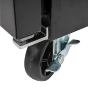 MoTak MBB-1D-27-G-X 23 1/2" Bar Refrigerator - 1 Swinging Glass Door, Black, 115v