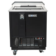 MoTak MBST-25-X 26 3/8" Forced Air Bottle Cooler - Holds (108) 12 oz Bottles, Stainless Interior, 115v