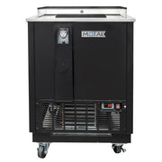 MoTak MBST-25-X 26 3/8" Forced Air Bottle Cooler - Holds (108) 12 oz Bottles, Stainless Interior, 115v