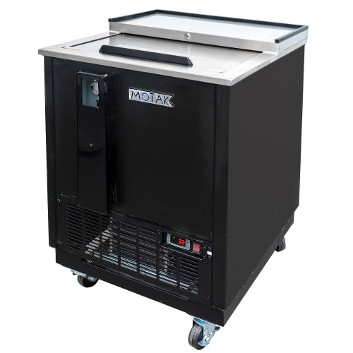 MoTak MBST-25-X 26 3/8" Forced Air Bottle Cooler - Holds (108) 12 oz Bottles, Stainless Interior, 115v